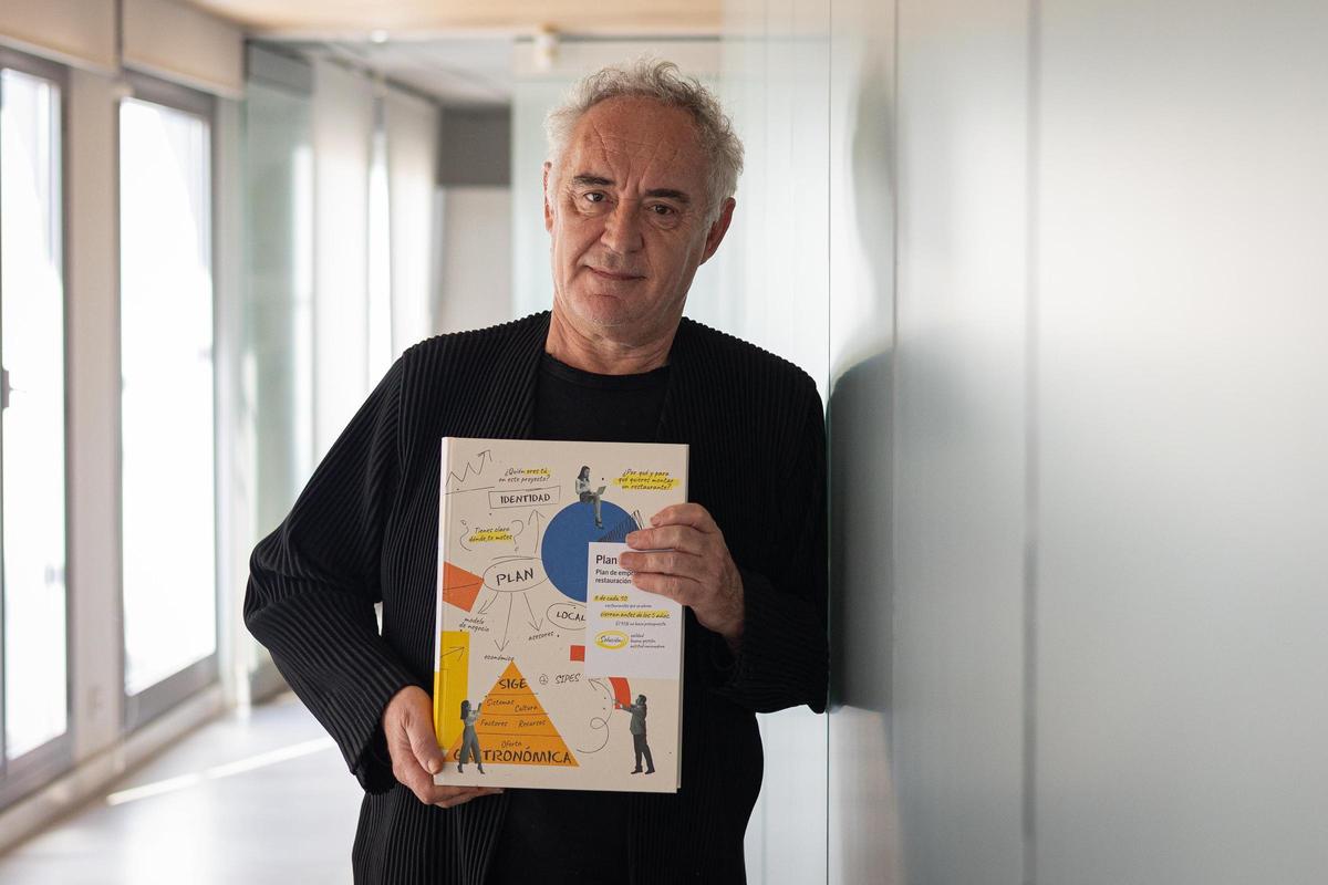 Ferran Adrià, este martes en Zaragoza.