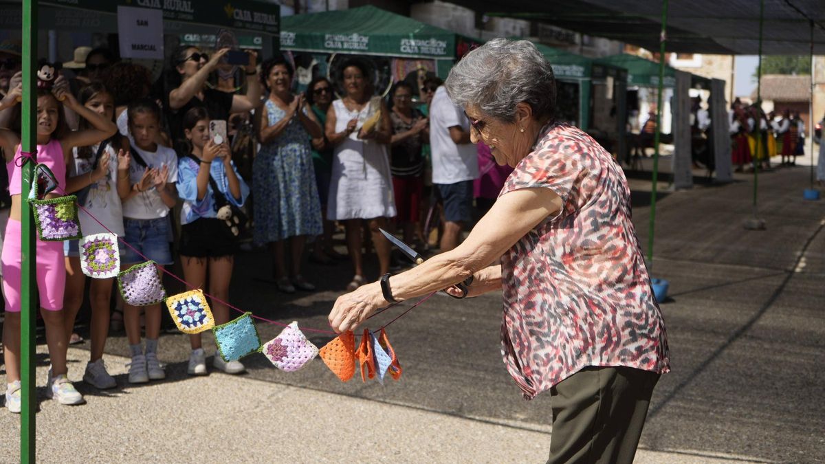 GALERÍA| San Marcial, epicentro de las tejedoras rurales