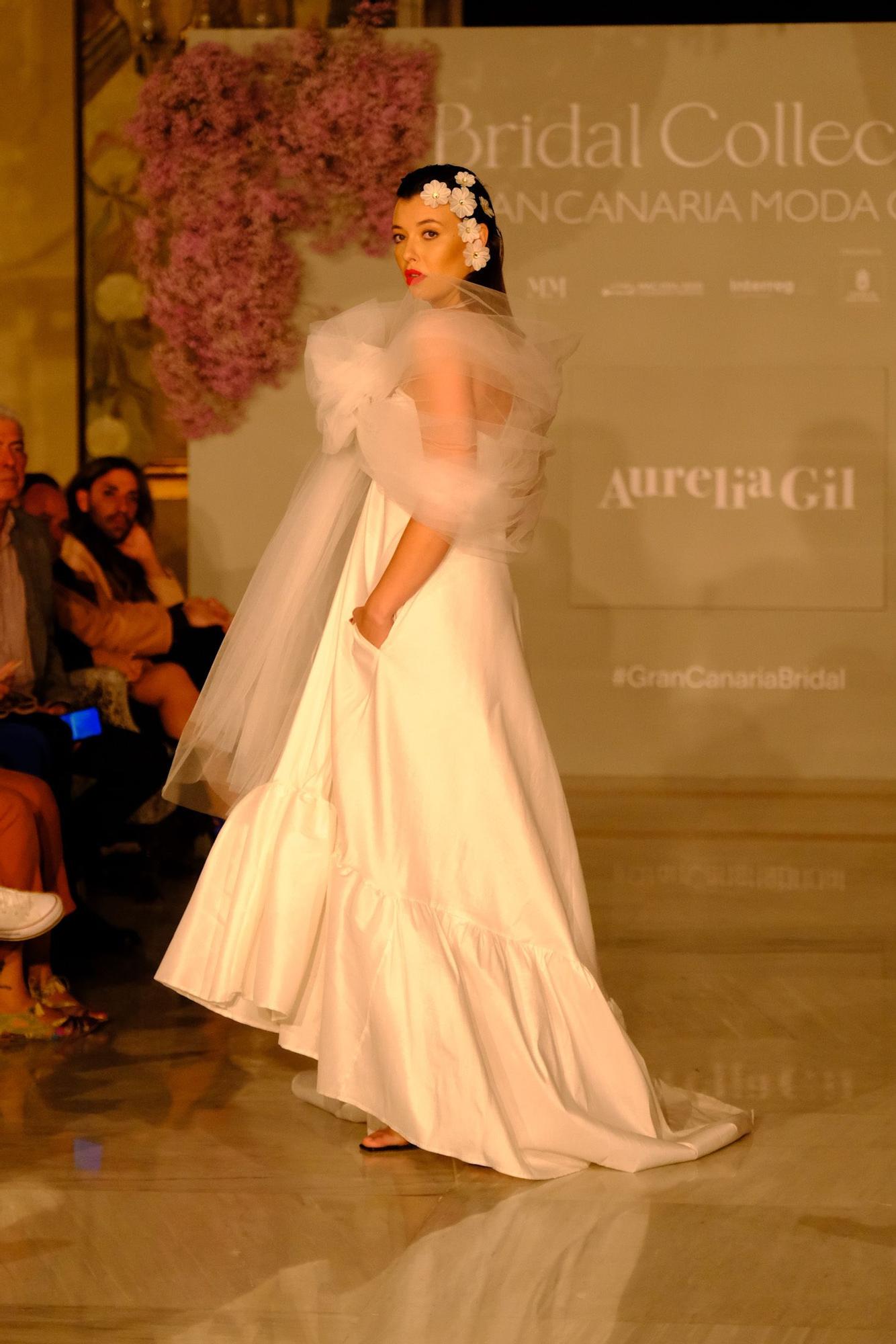 Desfile de Aurelia Gil en la segunda jornada del Bridal Collection Gran Canaria Moda Cálida