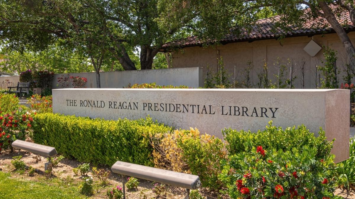 La Biblioteca Presidencial Ronald Reagan.