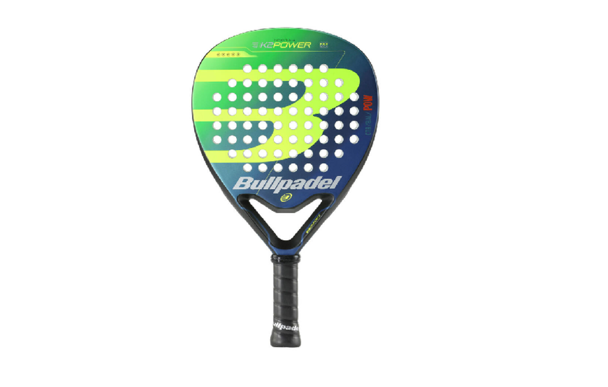 La pala de pádel Bullpadel K2 Power 21 de Decathlon.