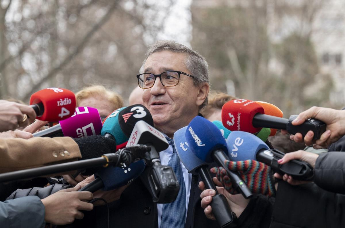 José Antonio Rovira, a su llegada al Consejo de Política Fiscal y Financiera de este miércoles en Madrid.