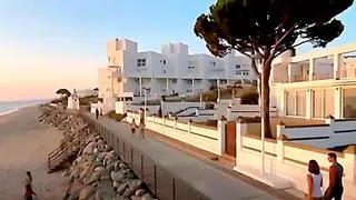 VIDEO | Recreación de cómo quedará el paseo marítimo de Matalascañas tras las obras de emergencia del Ayuntamiento de Almonte