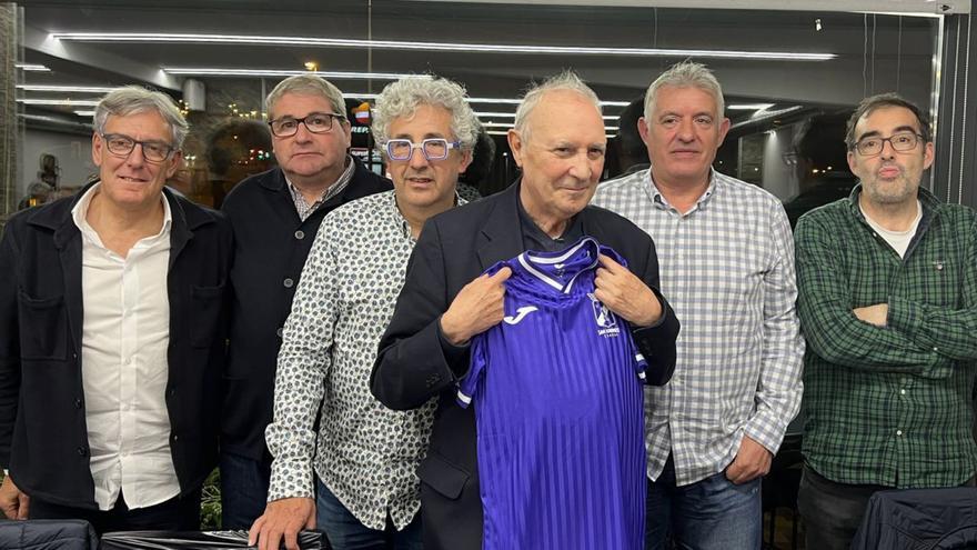 UDC San Lorenzo rinde homenaje a Pedro San Martín tras más de 40 años al frente de la entidad | CEDIDAS