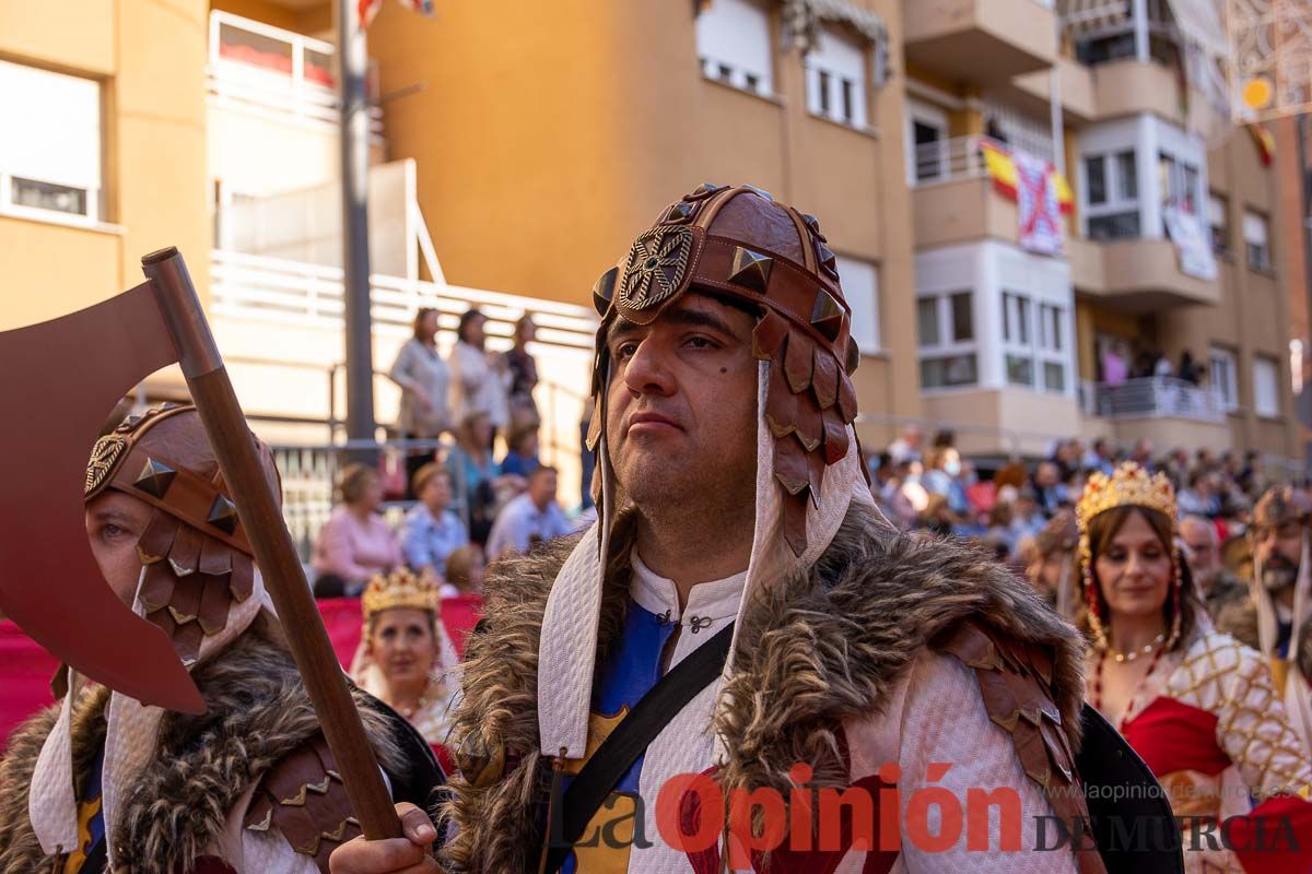 Procesión de subida a la Basílica en las Fiestas de Caravaca (Bando Cristiano)