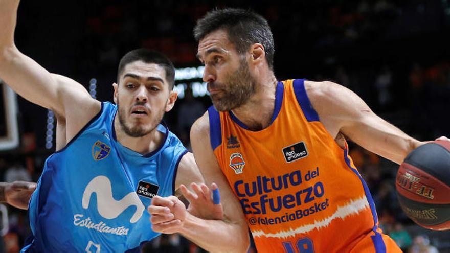 El Valencia Basket se acerca a la Copa tras ganar al Estudiantes