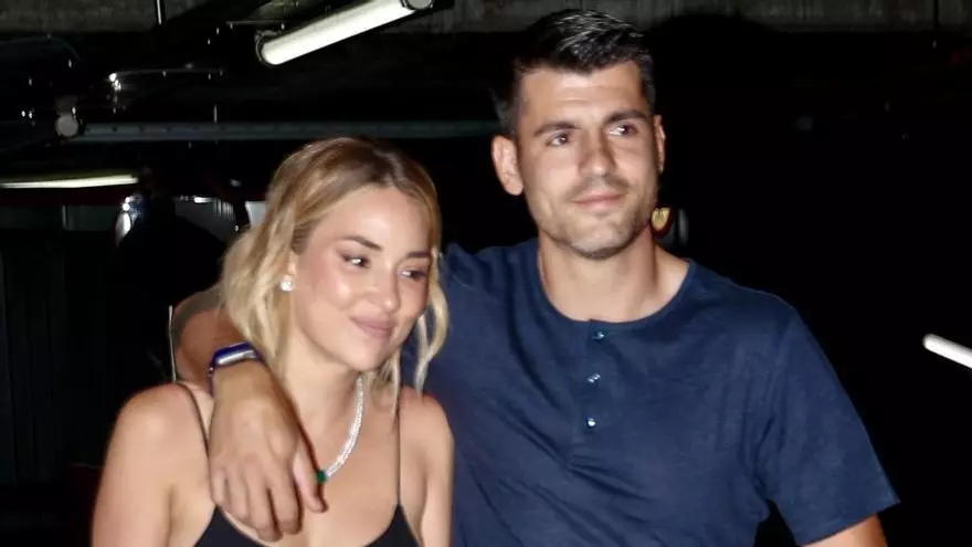 Álvaro Morata y Alice Campello confirman su reconciliación reapareciendo juntos por las calles de Madrid