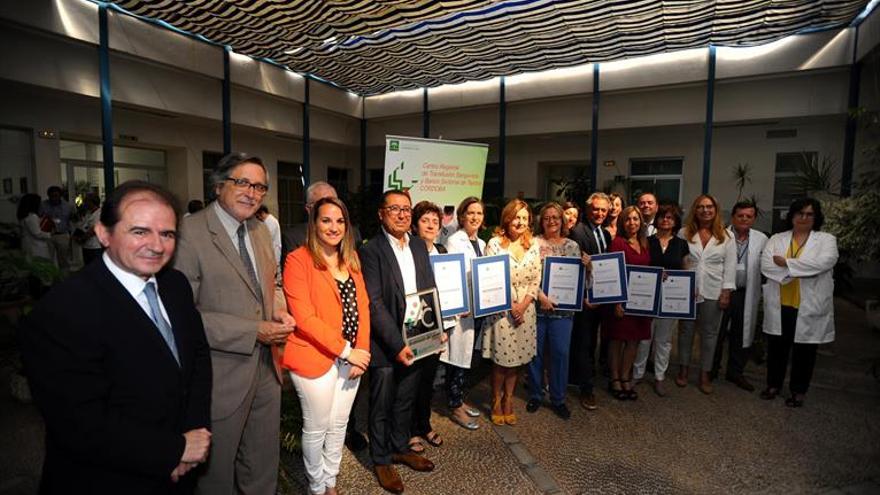 Sello de calidad óptima para el Centro de Transfusión Sanguínea