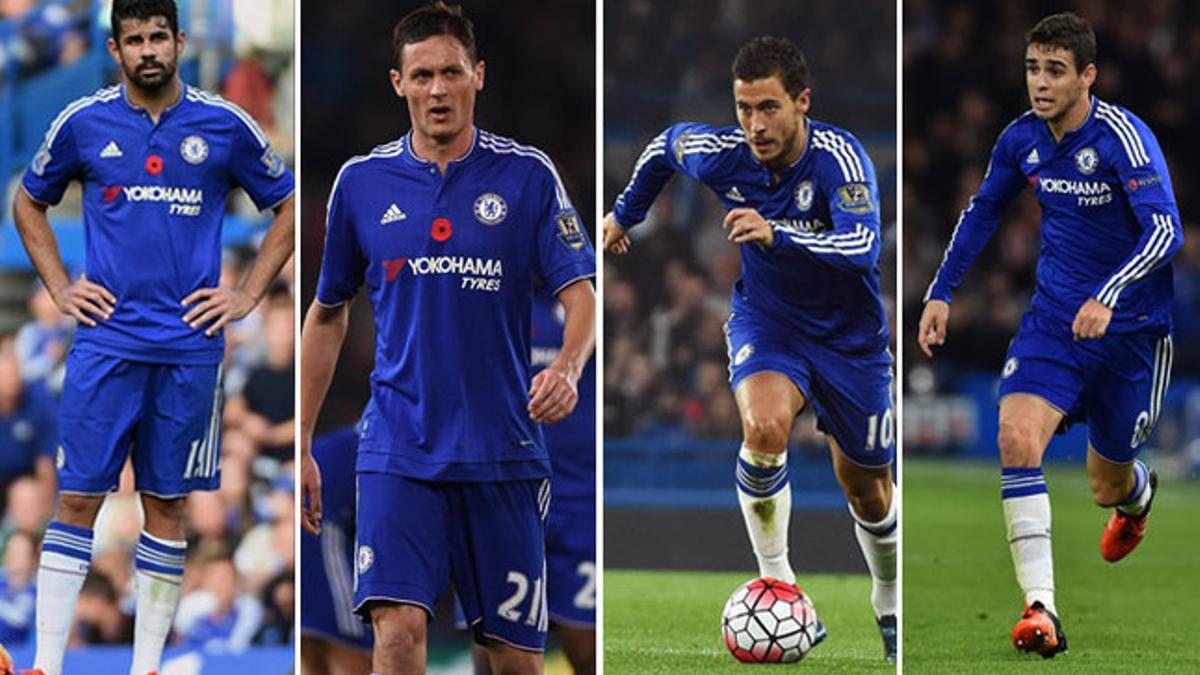 Diego Costa, Matic, Hazard y Oscar podrían dejar el Chelsea en enero