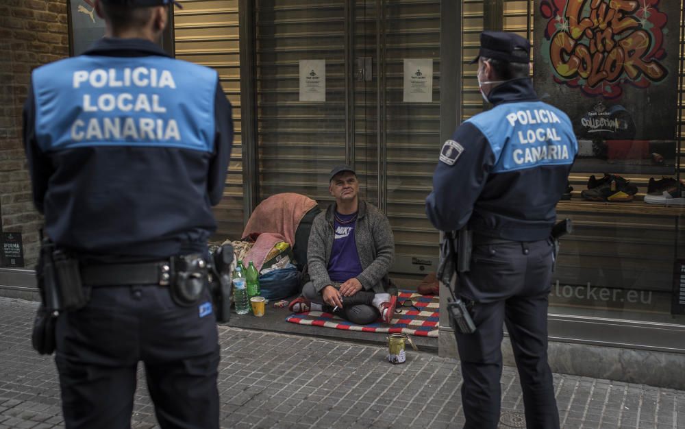 Controles policiales en las calles