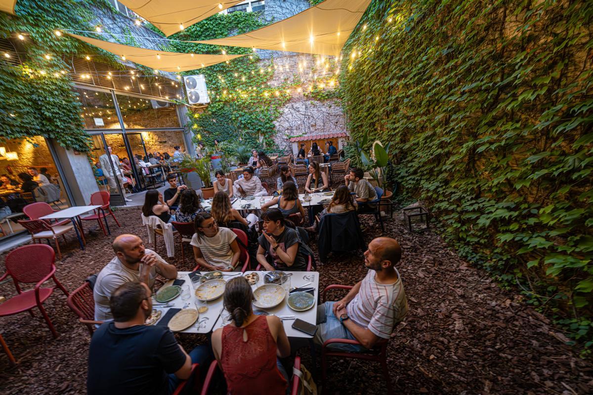 Restaurants amb jardins secrets a BCN