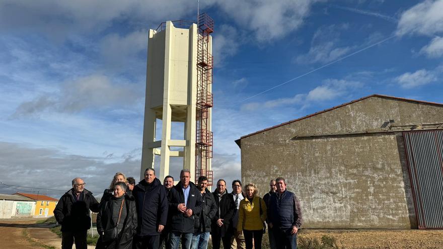 Un nuevo depósito garantiza el agua potable en este pueblo zamorano