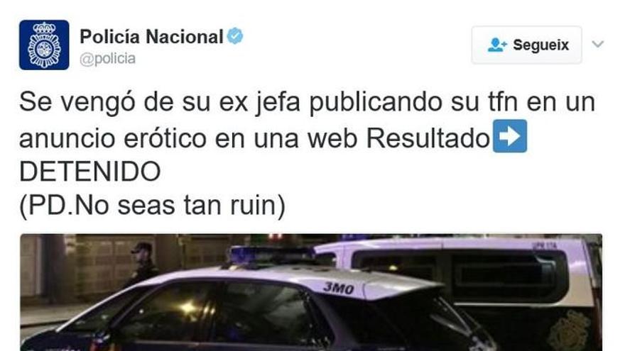 Un hombre se venga de su exjefa con un anuncio erótico en la web