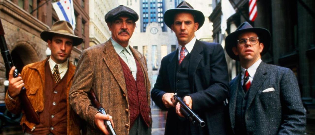 Uno de los fotogramás emblemáticos de &#039;Los intocables de Eliot Ness&#039;, de Brian de Palma  (1987).