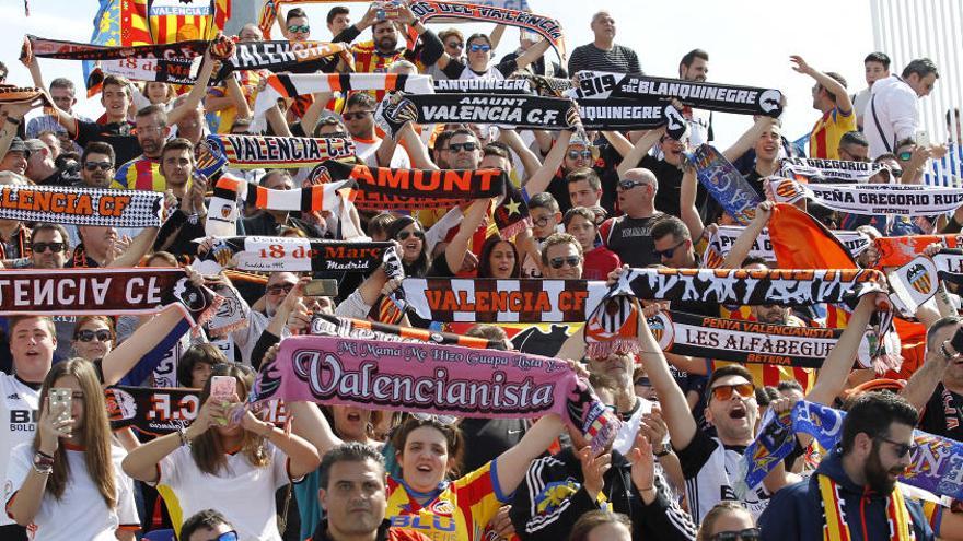 Más de 650 aficionados apoyarán al Valencia CF en Old Trafford