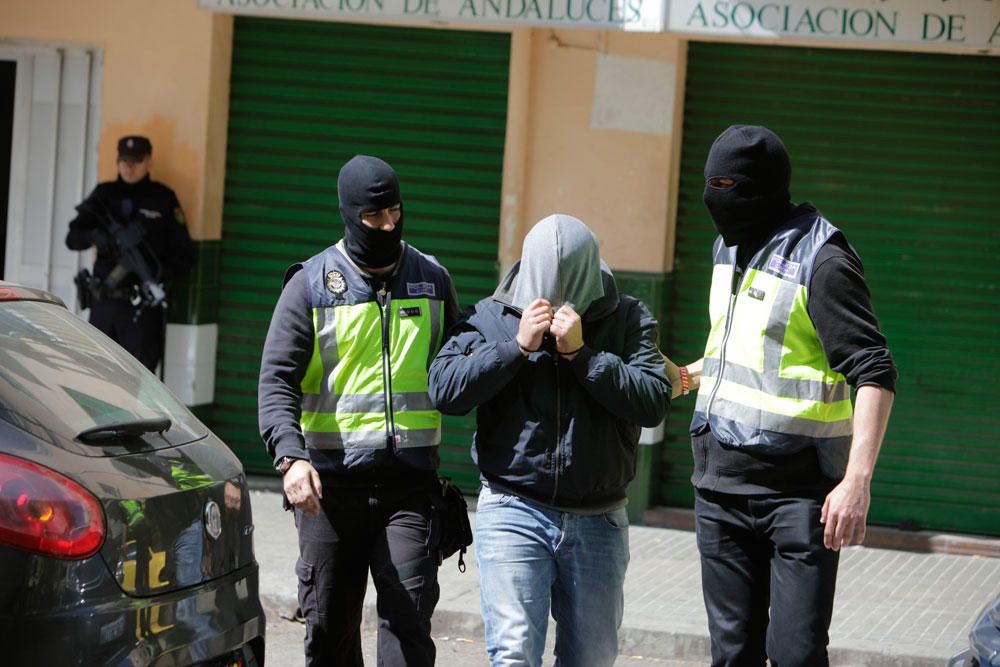 Operación antiyihadista en Palma
