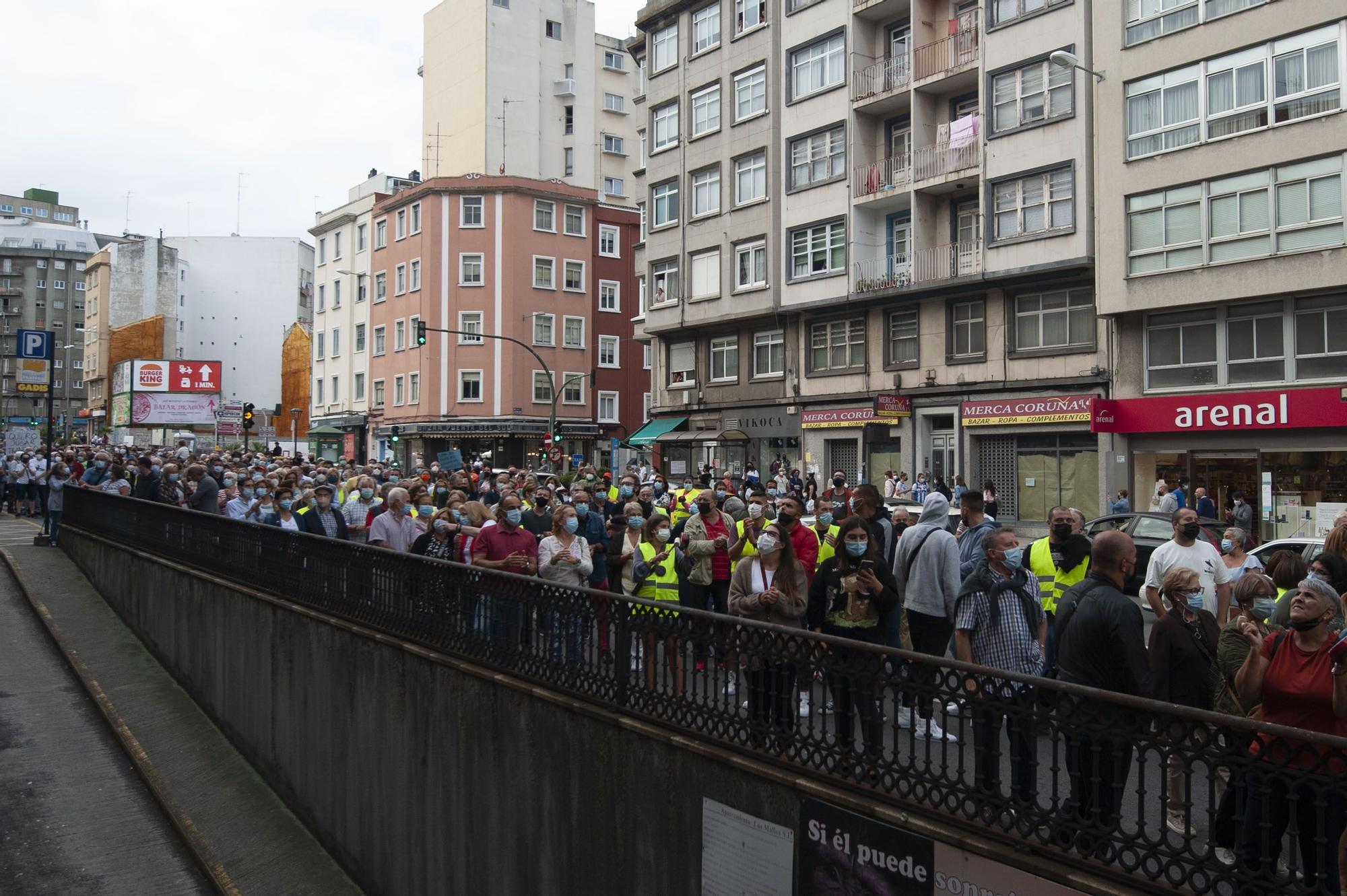 Vos Mallos rúa para denunciar “inseguridade” - A da Coruña