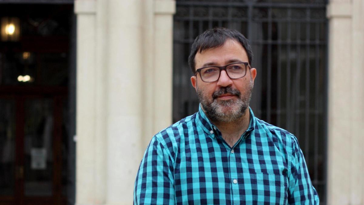 El portavoz de Compromís, David Guardiola.