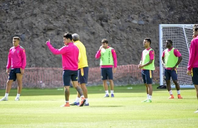 Entrenamiento de la UD Las Palmas