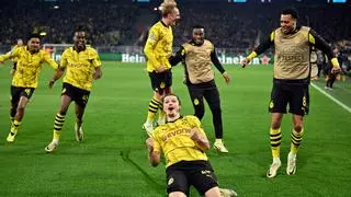 ¡Así fue el gol de Marcel Sabitzer que eliminó al Atlético de Madrid de la Champions! Locura total del Dortmund