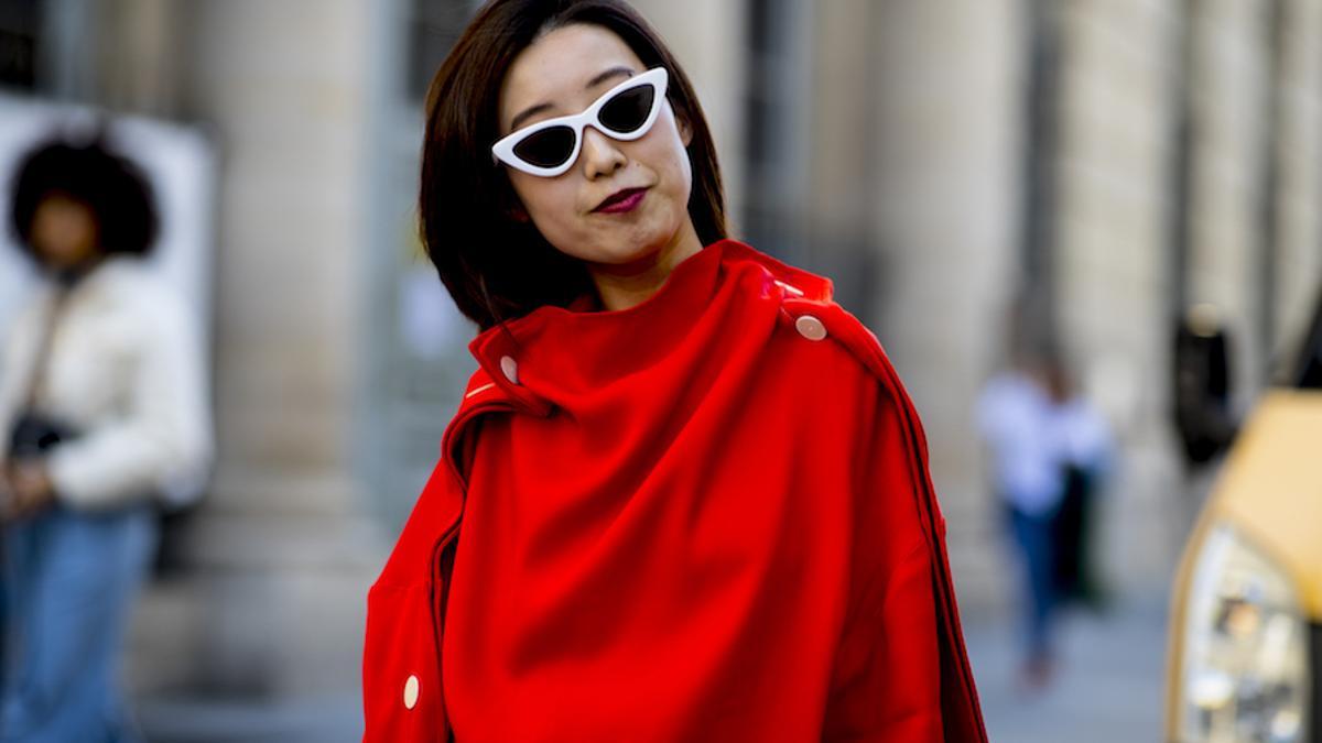 Rojo en el streetstyle de la Paris Fashion Week