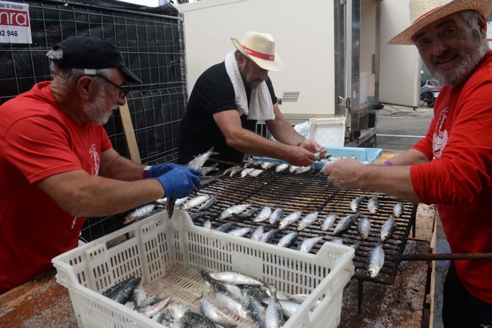 Sardinas con "estrella" en Vilaxoán