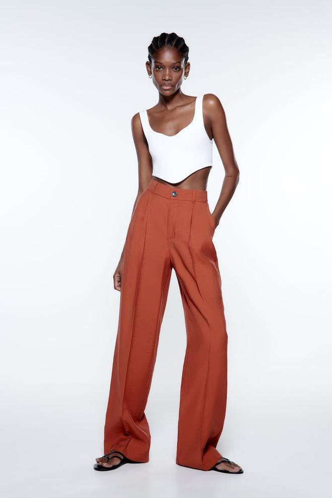 Pantalón de traje de Zara