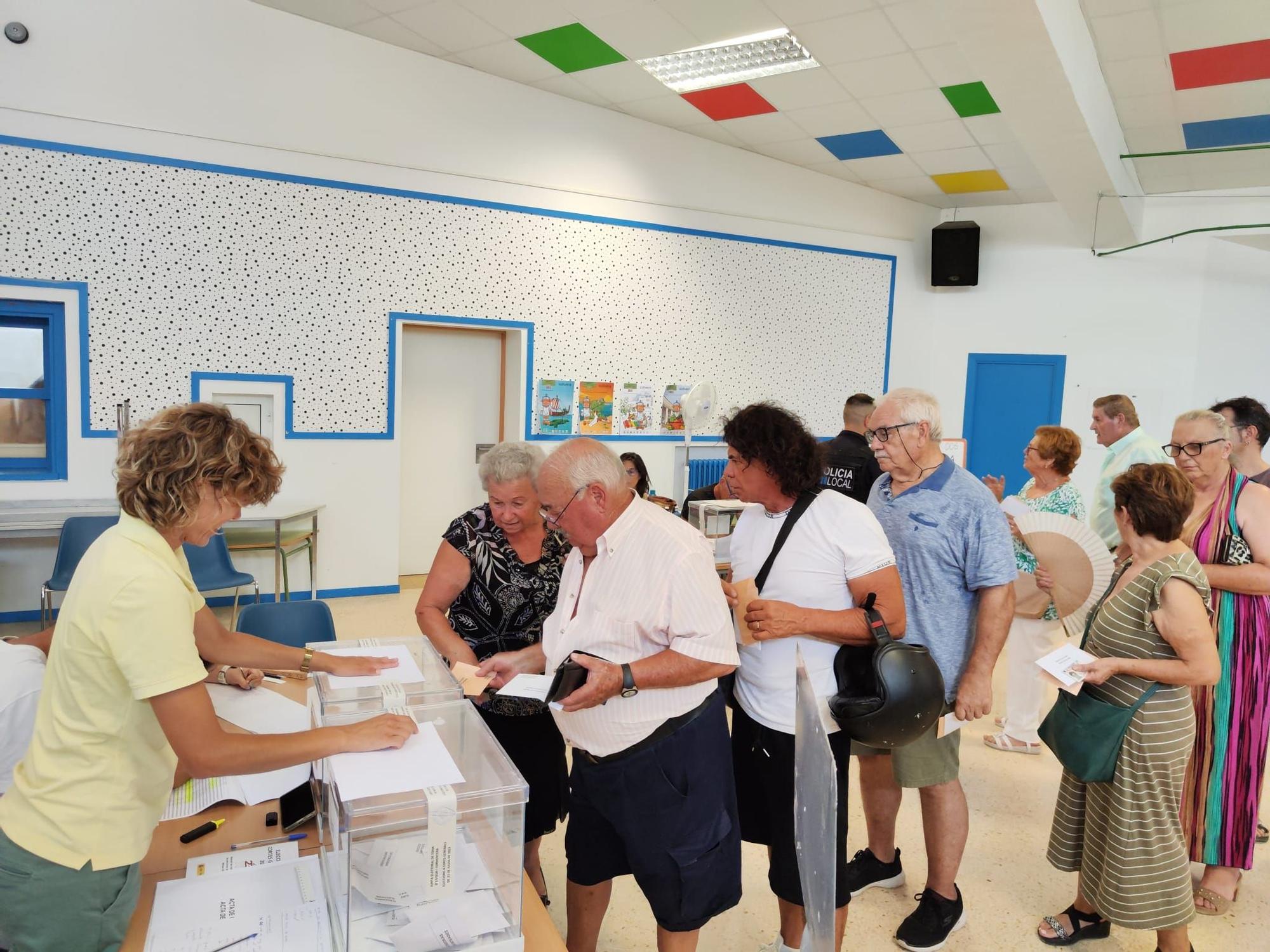 Todas las imágenes de las elecciones generales en Ibiza y Formentera