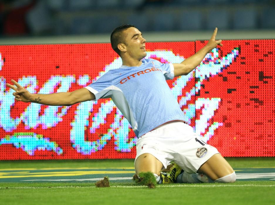 La trayectoria de Iago Aspas en el Celta