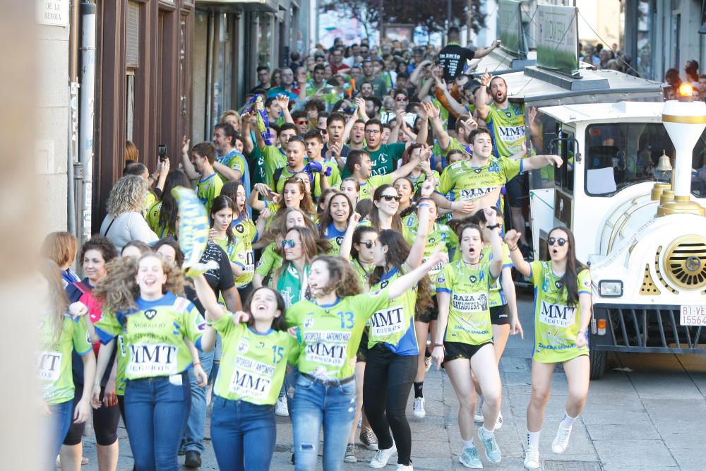 Zamora celebra el ascenso del MMT Seguros