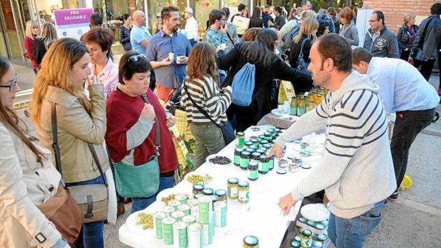 A més a més de la jornada d&#039;alimentació infantil i juvenil també hi va haver una fira de productes saludables