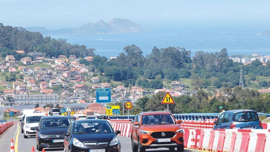 La VG-20 estrena desvíos por las obras del viaducto