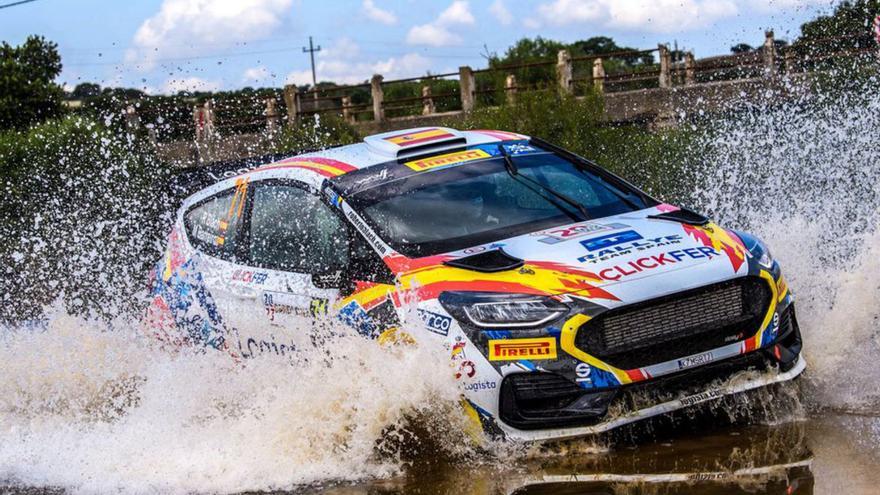 Roberto Blach cierra la temporada del Mundial en el rally Acrópolis