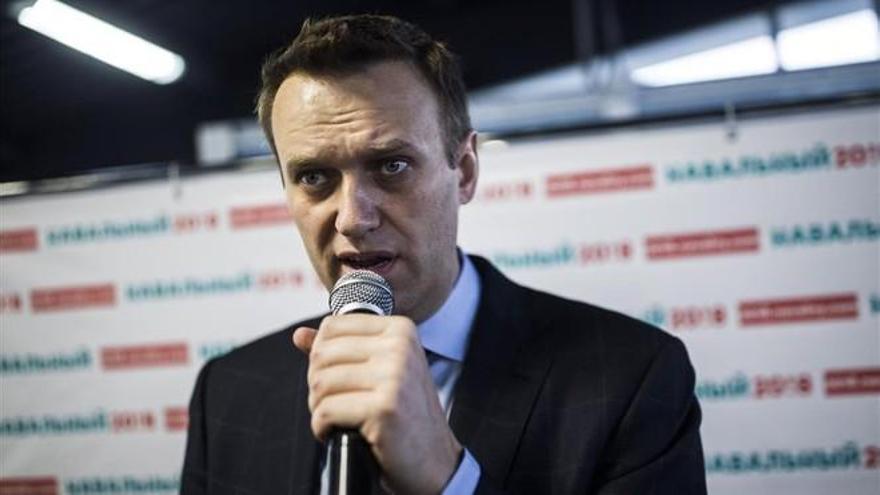 El opositor ruso Alekséi Navalny, condenado a 30 días de prisión