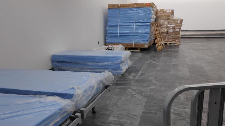 La Generalitat habilita 88 camas en un centro multiusos de Torrevieja para combatir el coronavirus