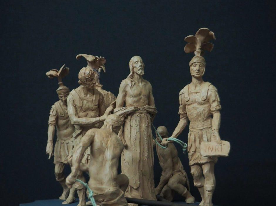 Proyecto de Juan Vega para el grupo escultórico del Santo Suplicio.
