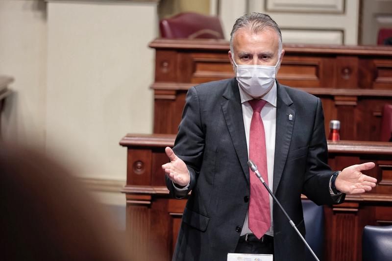 Pleno en el Parlamento de Canarias, 15/12/2021