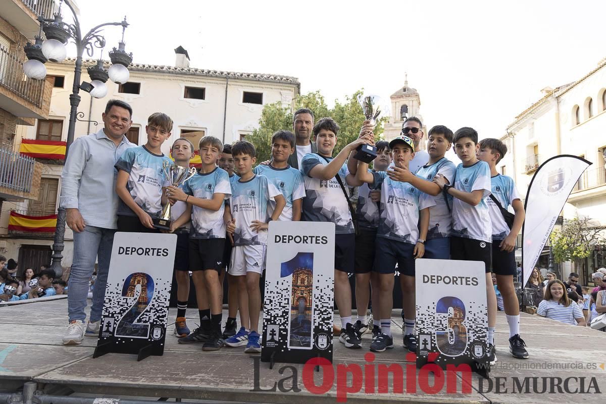 Clausura de las Escuelas Municipales Deportivas de Caravaca