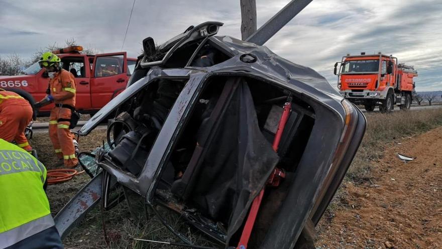 Accidente de tráfico mortal en Utiel