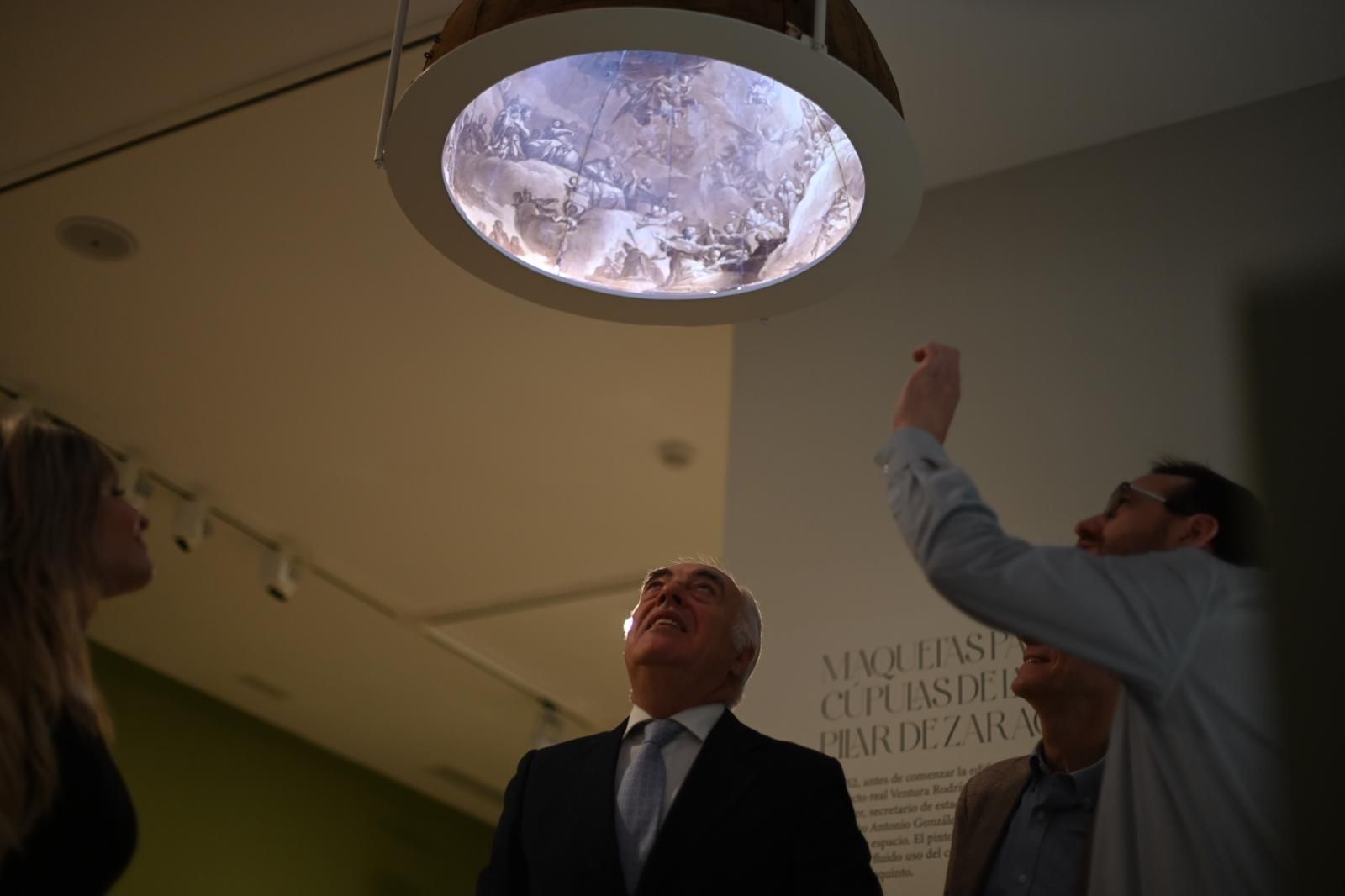 En imágenes | Así son las maquetas de Francisco Bayeu de las cúpulas del Pilar expuestas en el Patio de la Infanta