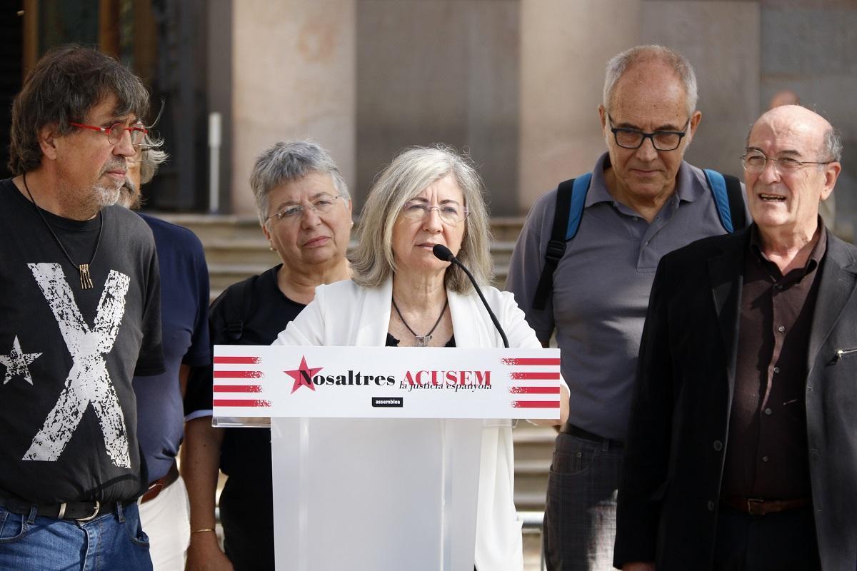 La presidenta de la ANC, Dolors Feliu.