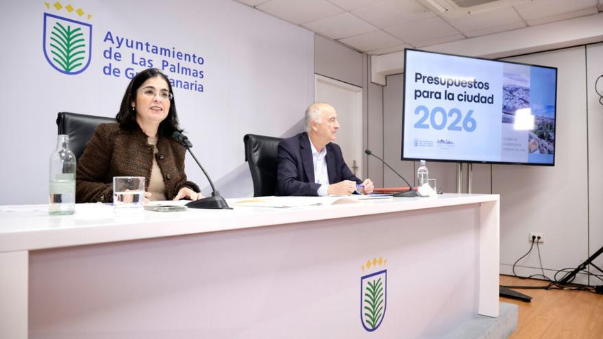 Las Palmas de Gran Canaria afronta 2026 con un presupuesto histórico de 559 millones, un 7,3% más que el año pasado