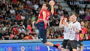 España - Letonia, selección española balonmano
