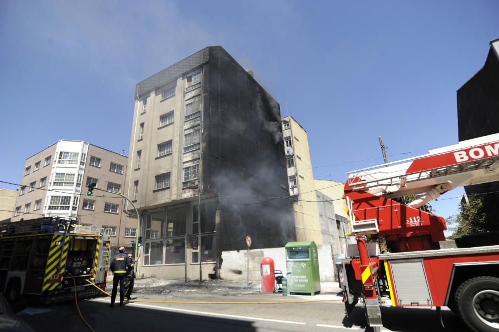 Todavía se investigan las causas del fuego