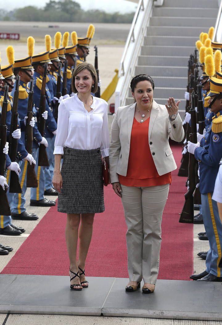 La Reina de Espa?a llega a Honduras para visitar proyectos de cooperaci?