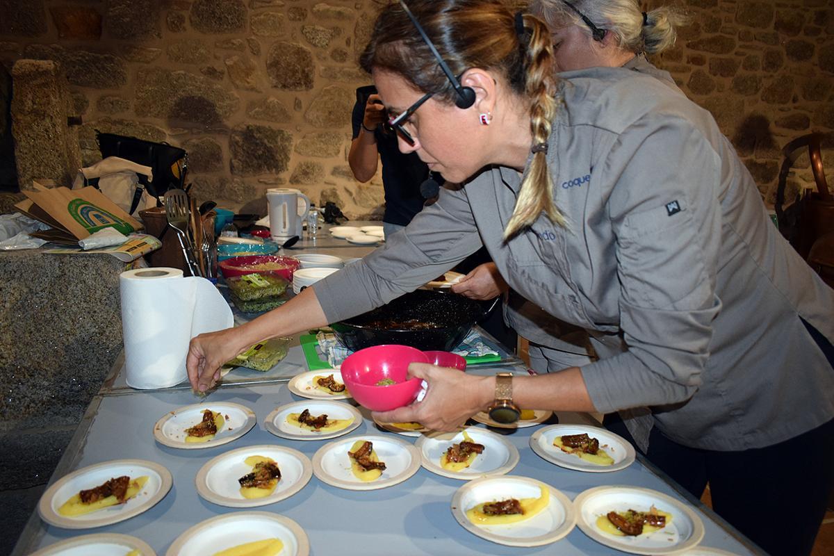 Una exhibición de cocina anterior.