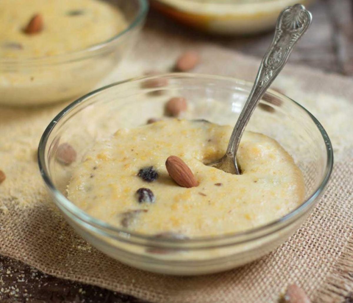 El frangollo es un postre típico de las Islas.