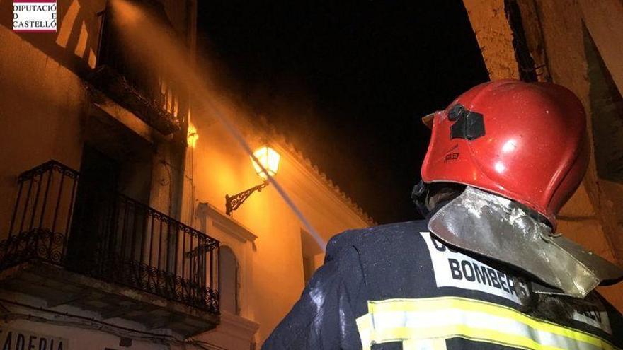 Extinguido un incendio en Cervera del Maestre