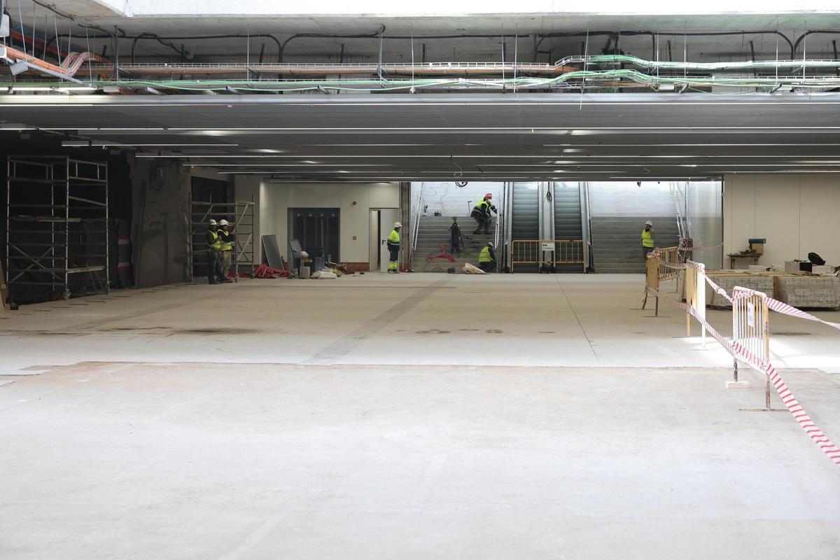 Así están las obras del acceso ferroviario de Rodalies al aeropuerto de Barcelona-El Prat Así están las obras del acceso ferroviario de Rodalies al aeropuerto de Barcelona-El Prat