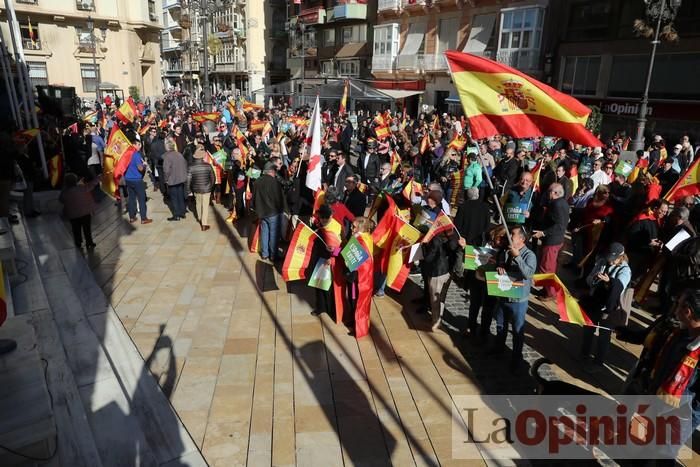 Concentración 'España existe' en Cartagena